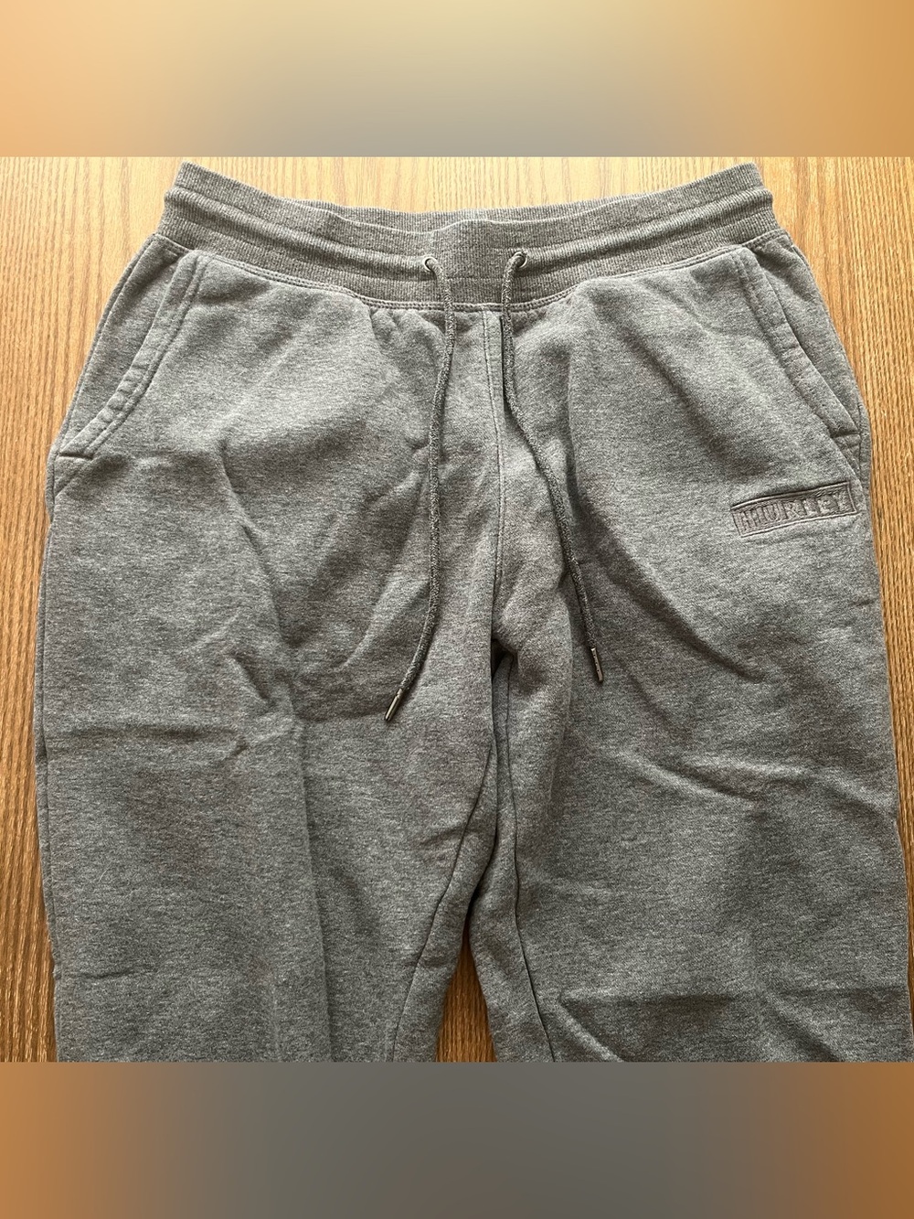 Hurley Mens Gray Sweatpants size medium